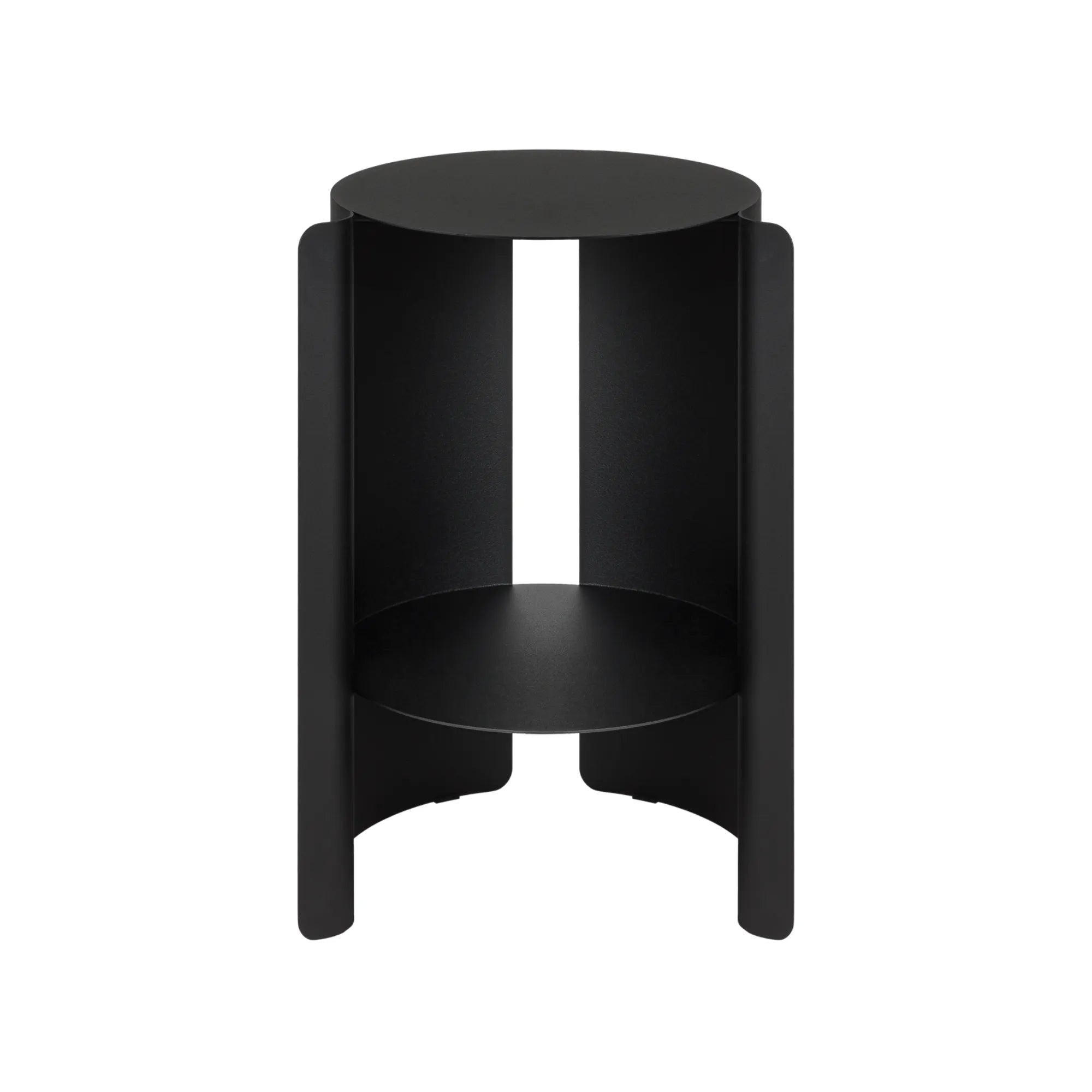 Modern minimalist wooden side table with sleek design and clean lines