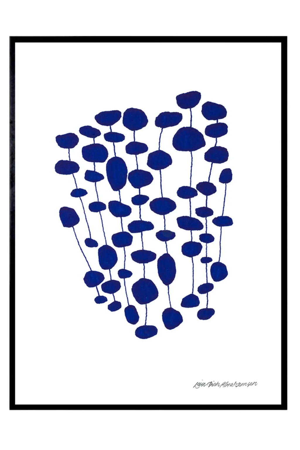 Blue Pearl Forest - Art Print - THAT COOL LIVING