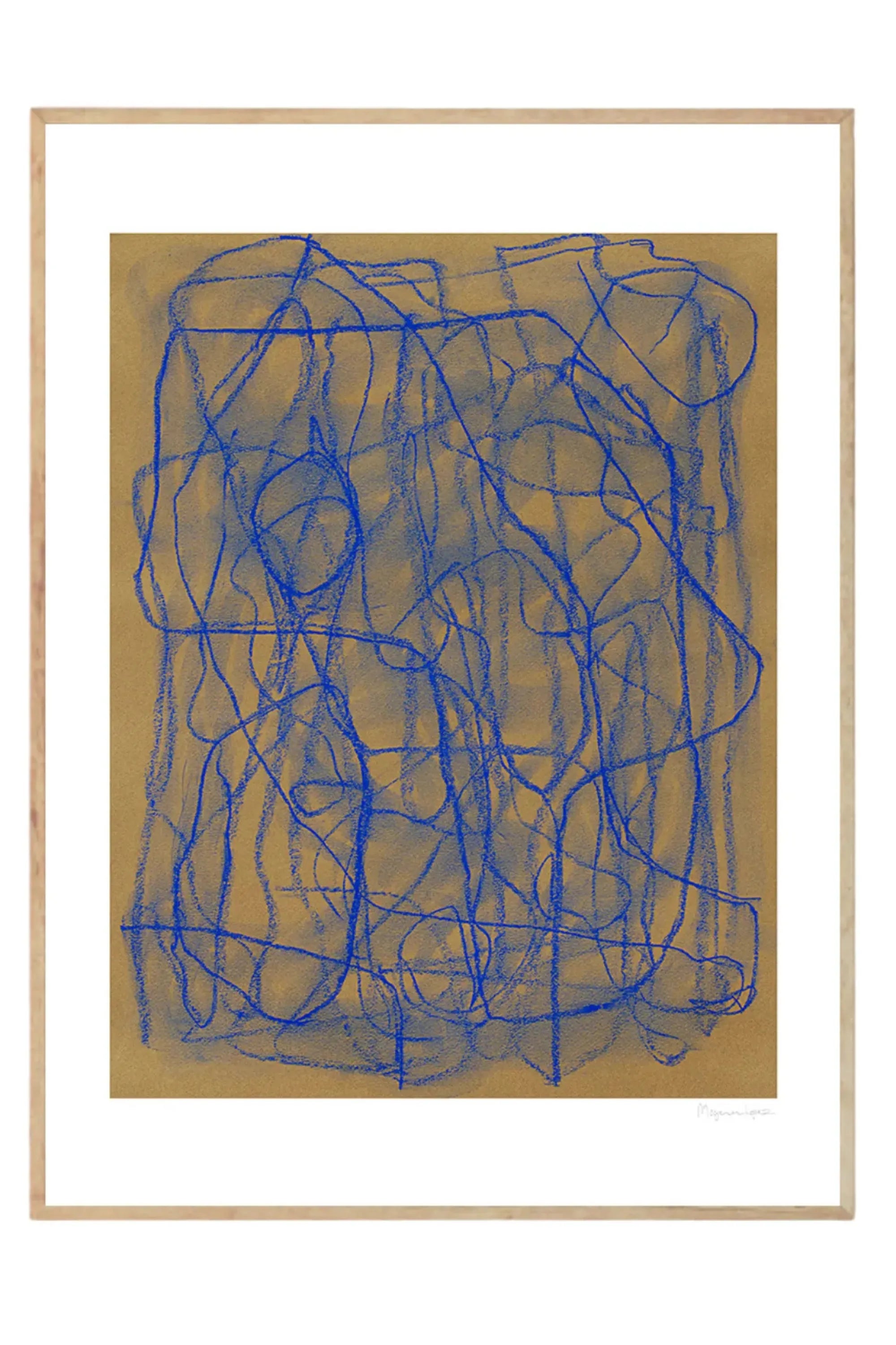 Blue Doodle