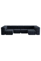 Curt Modular Sofa System - Fabric Jet - THAT COOL LIVING