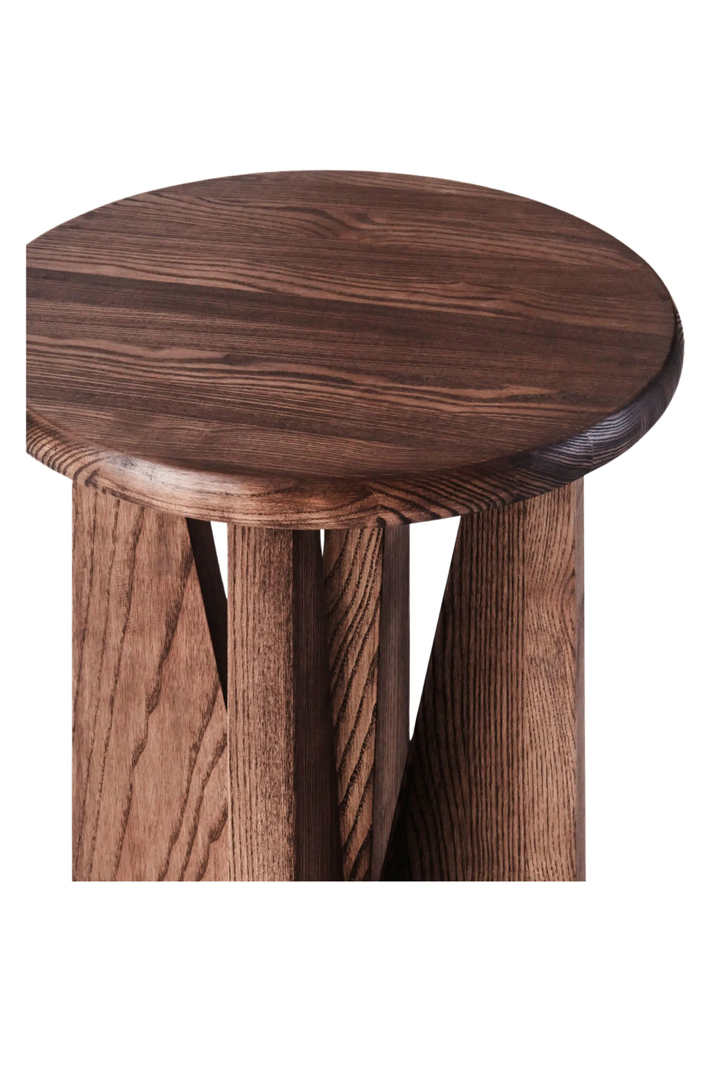 V Side Table Stained Ash - THAT COOL LIVING
