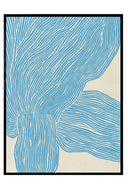 The Line – Blue - Art Print - THAT COOL LIVING