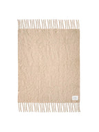 Chunky Mohair Throw Blanket