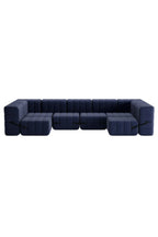 Curt Modular Sofa System - Fabric Jet - THAT COOL LIVING