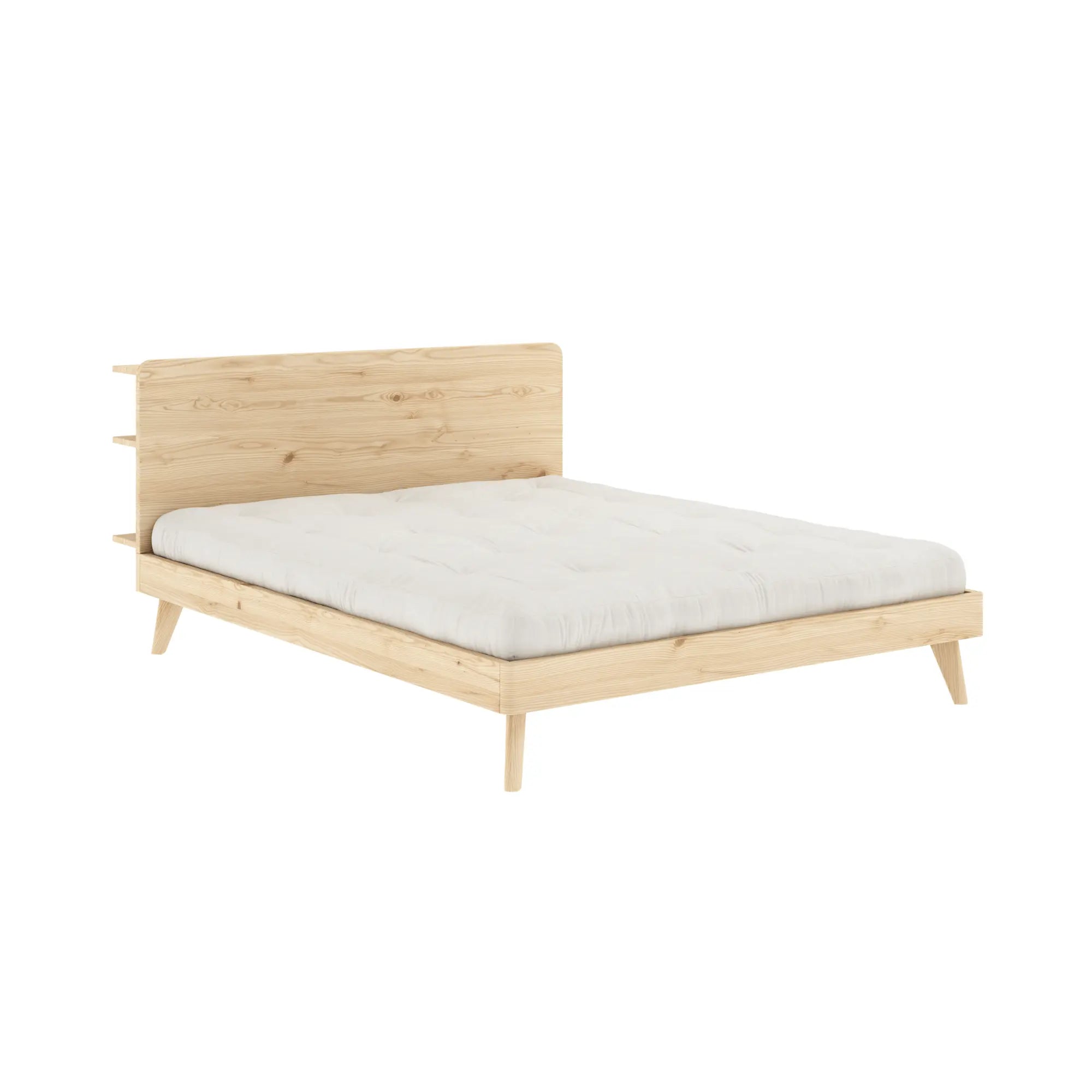 A comfortable and stylish retreat bed featuring a sleek and modern design