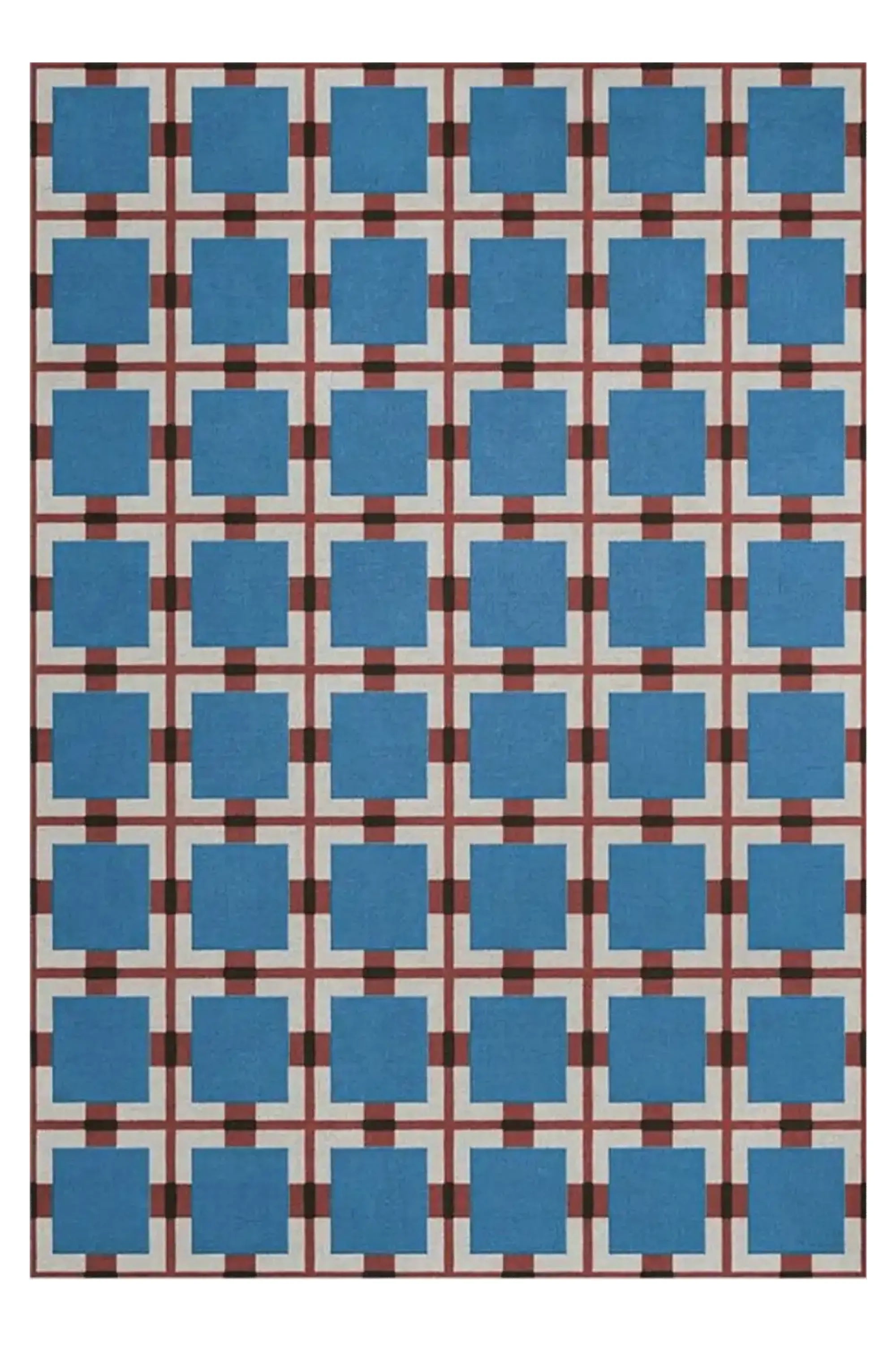 Berry Rain Wool Rug - THAT COOL LIVING