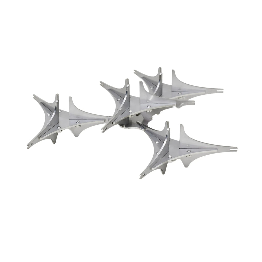  Three-tiered Nova Modular Candle Holder with interchangeable pieces for customizable display