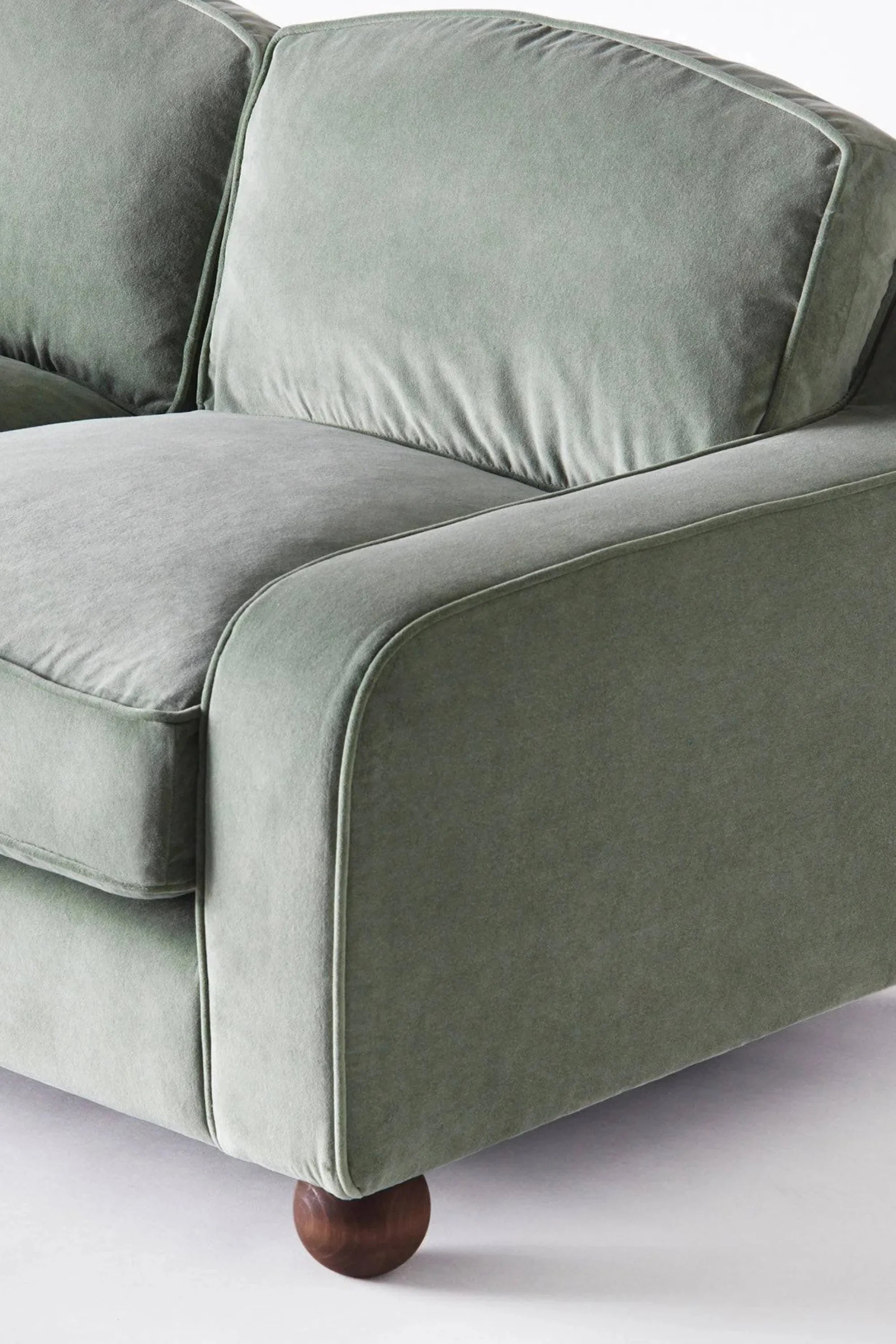 Lola Sofa Velvet Green - THAT COOL LIVING