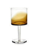 Red Wine Glass Amber Zuma