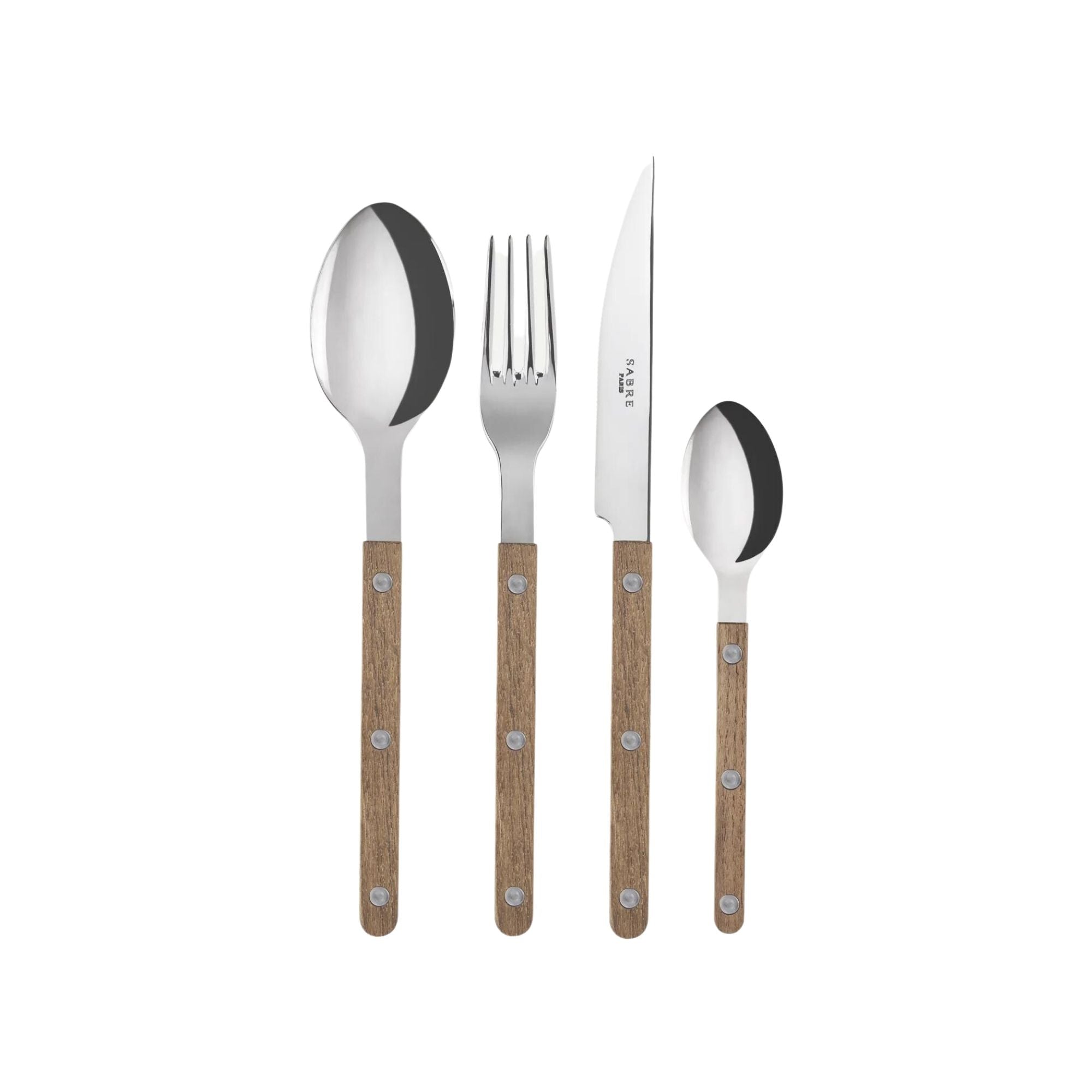 Bistrot Cutlery Set - Teak - THAT COOL LIVING