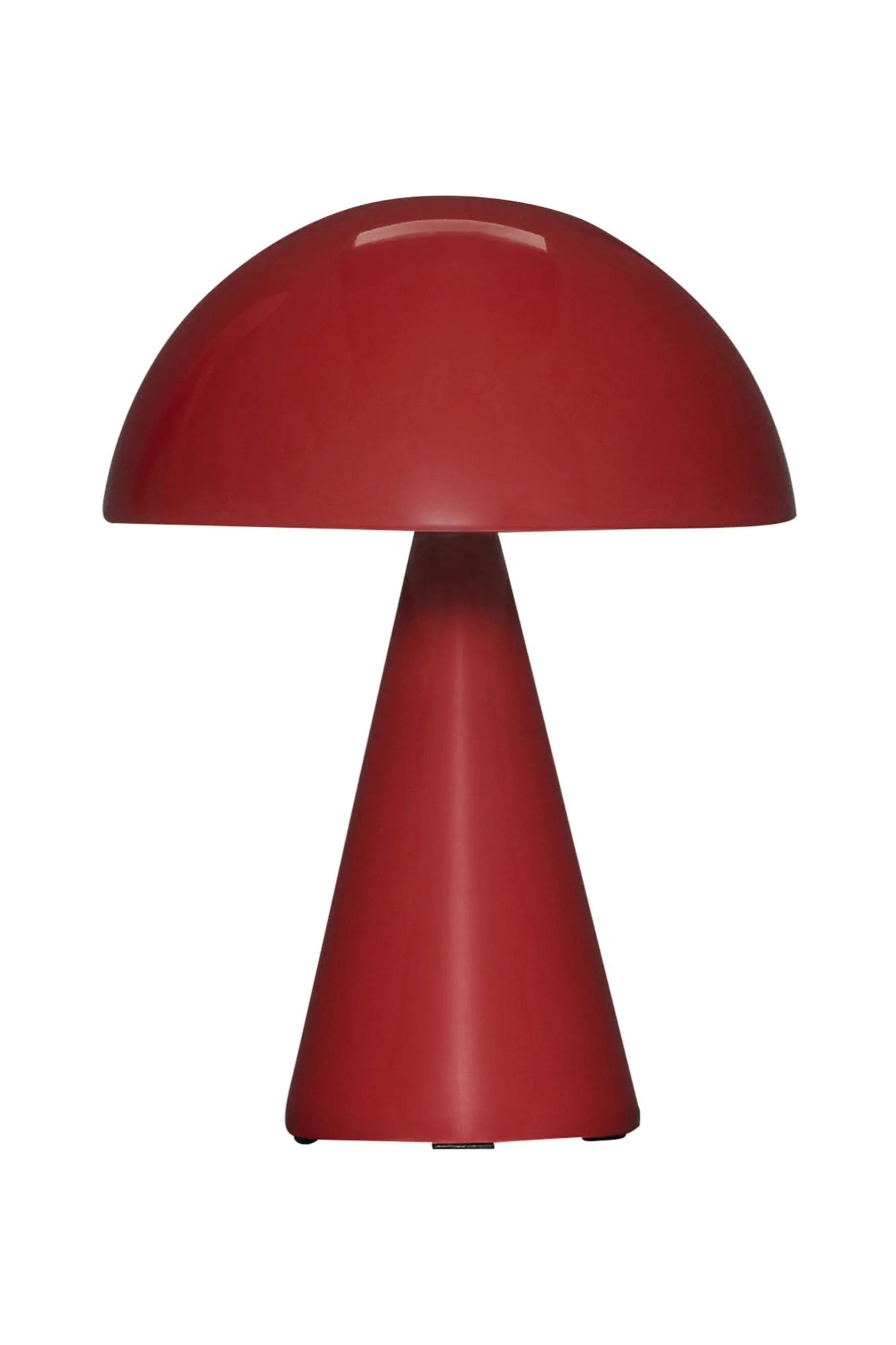 Modern and minimalistic portable lamp with adjustable brightness and color temperature