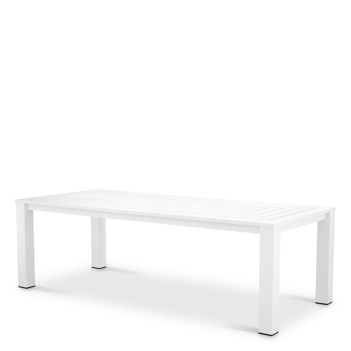 Outdoor Dining Table Vistamar matte white by Eichholtz - THAT COOL LIVING
