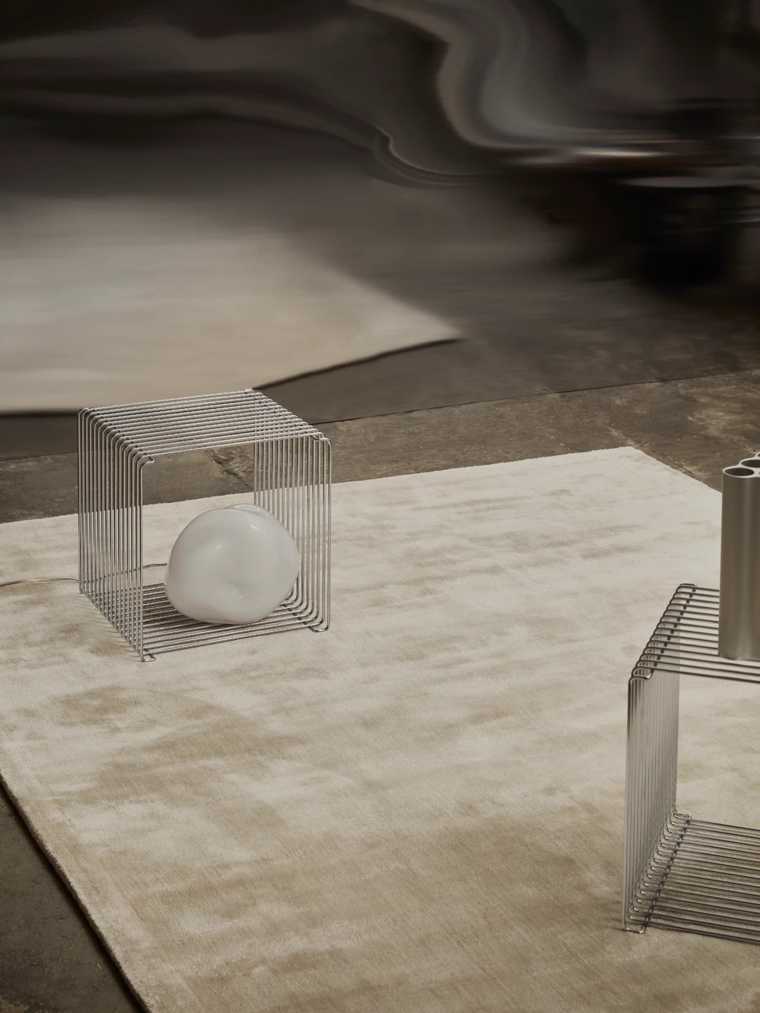 Backfjall Viscose Rug by Tinted Objects - THAT COOL LIVING