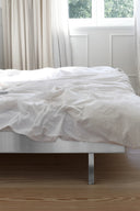  Sleek and sophisticated Stainless Steel Bed frame with clean lines and timeless appeal