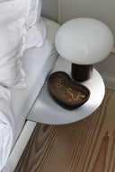  Sturdy and contemporary stainless steel bed with high-quality craftsmanship and elegant design
