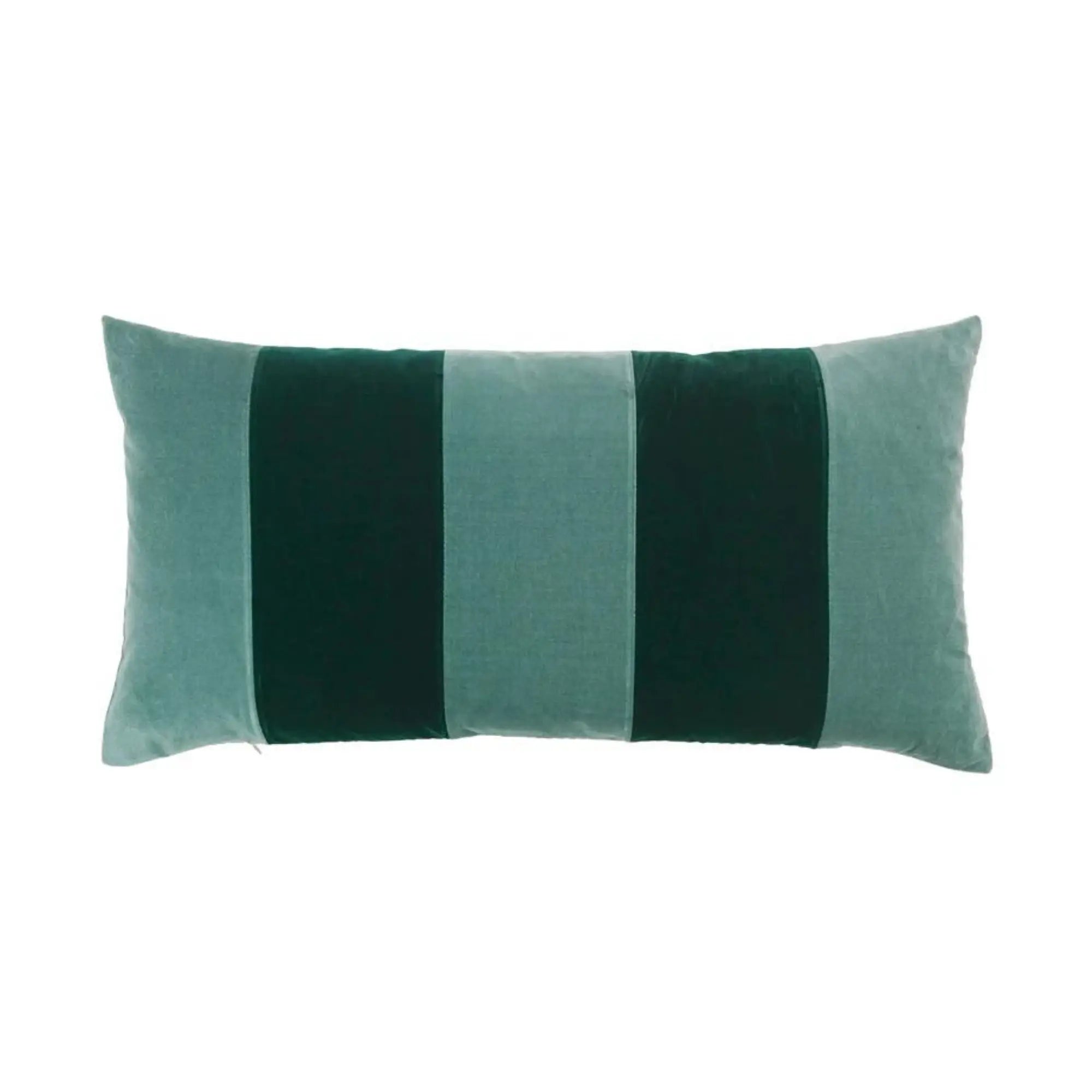 Soft, luxurious stripe cushion in a neutral color perfect for any decor