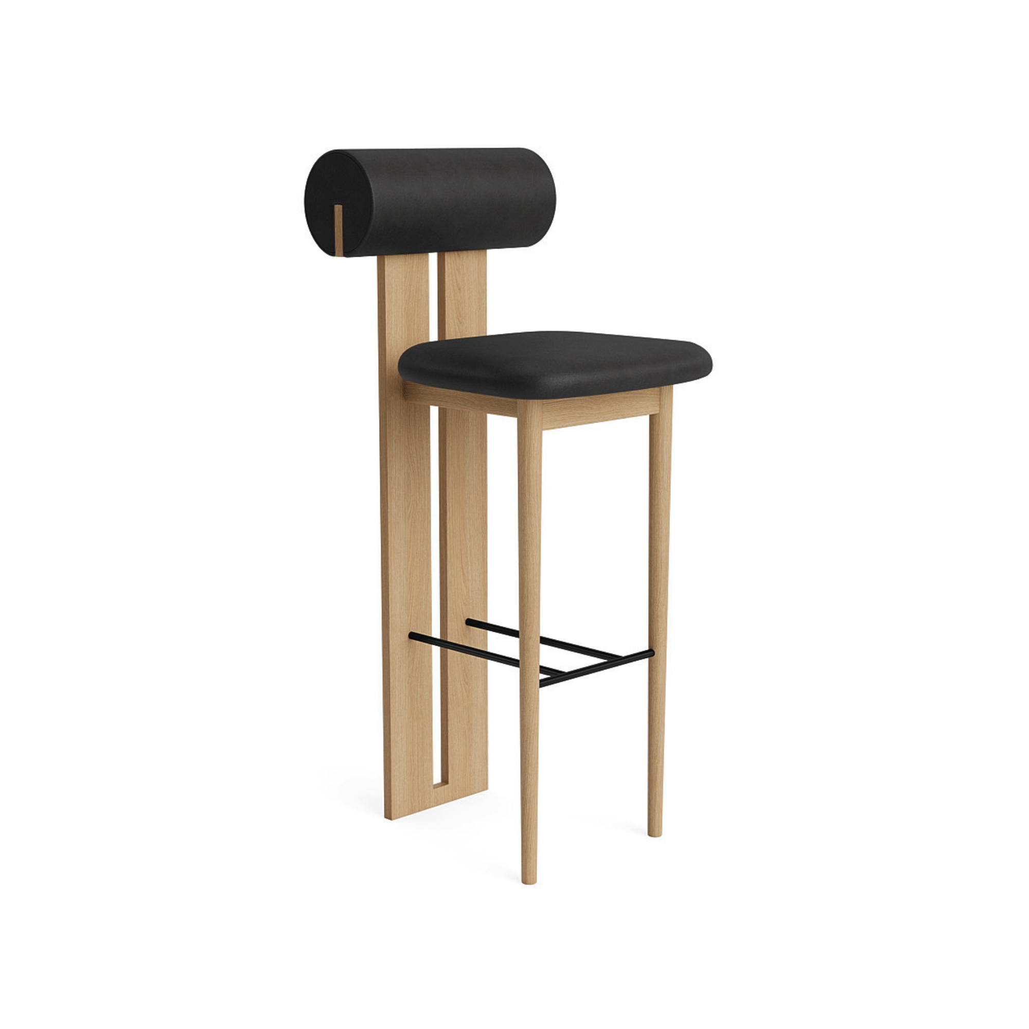 Hippo Bar Chair - Leather - THAT COOL LIVING