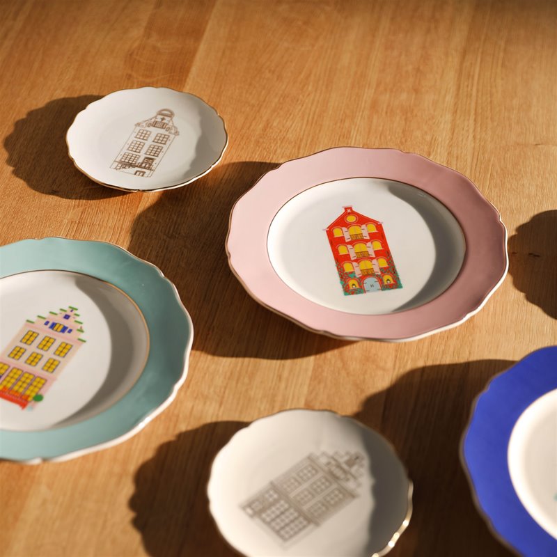 Canal House Plate - Set of 4