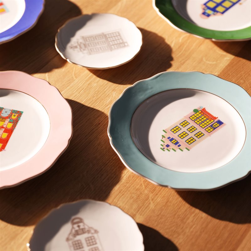 Canal House Plate - Set of 4