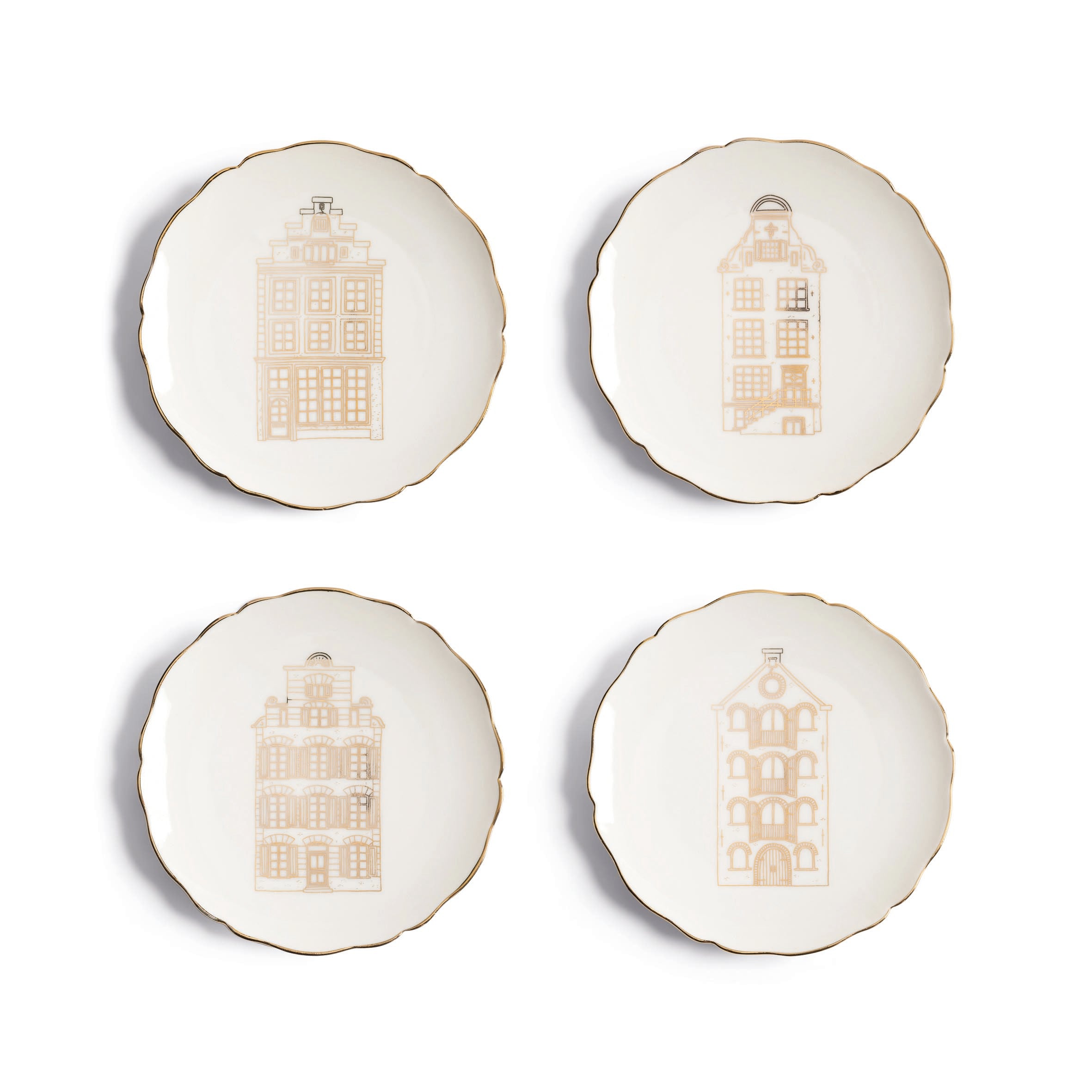 Canal House Plate - Set of 4