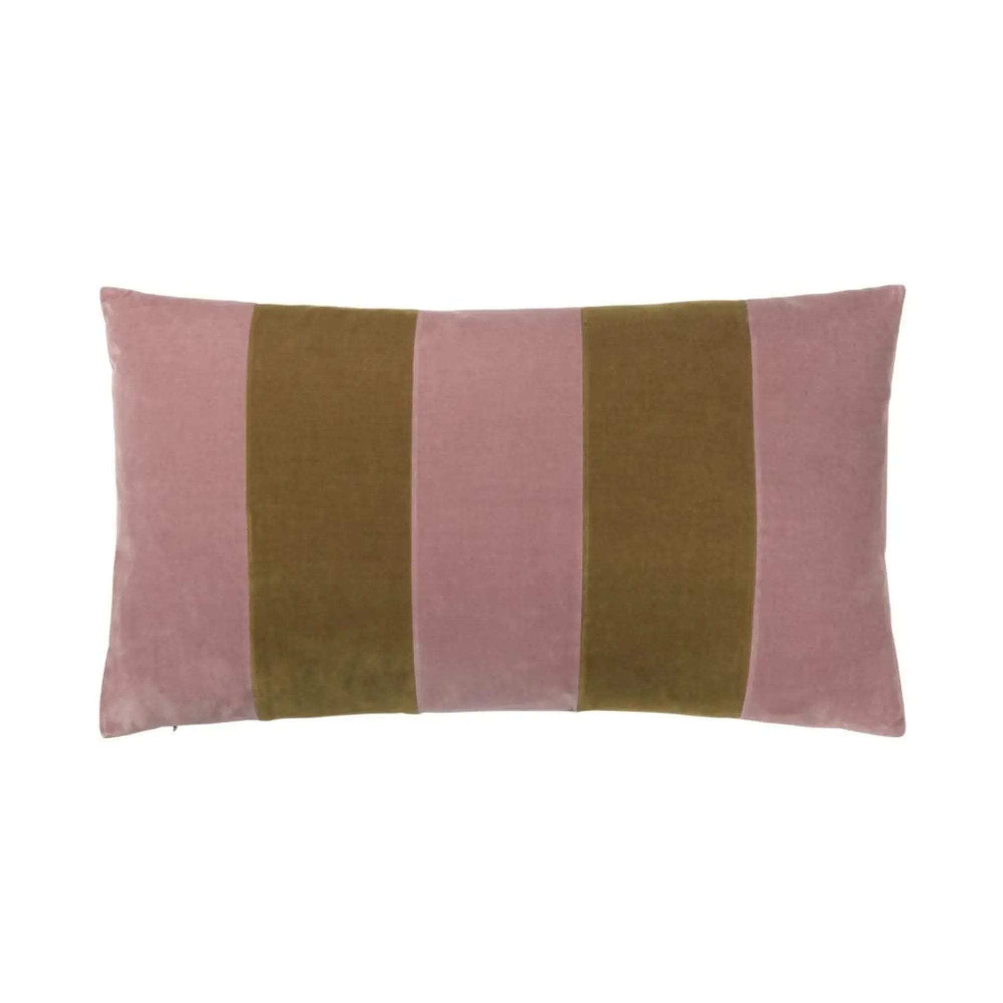 Soft and fluffy striped cushion in a variety of colors and sizes