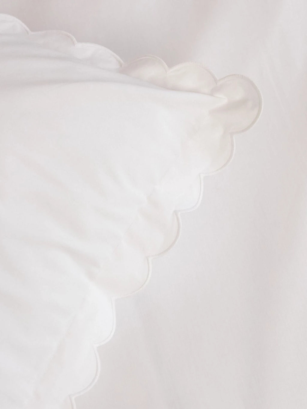 Scalloped Pillow Case - Set of 2