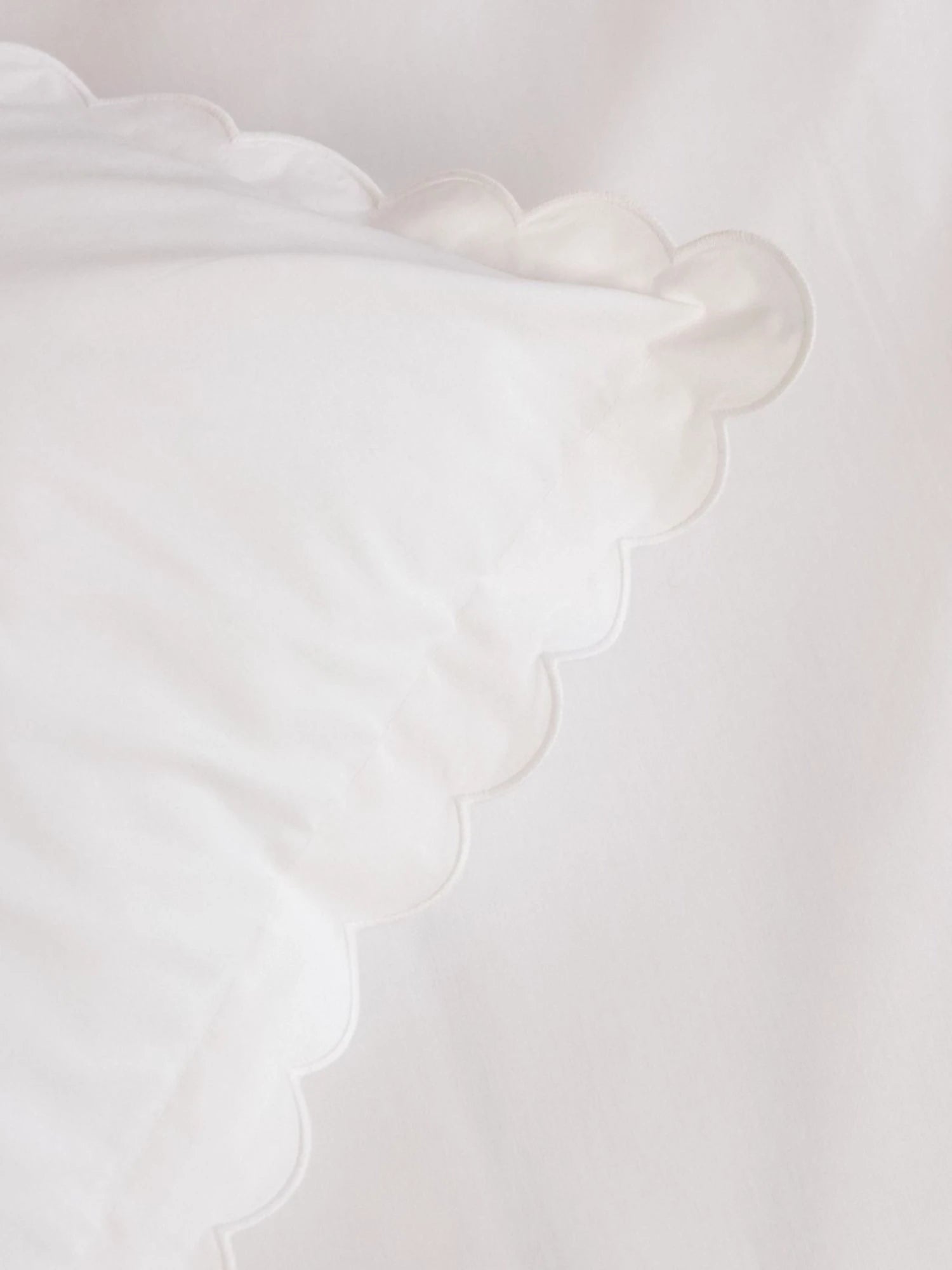 Scalloped Pillow Case - Set of 2