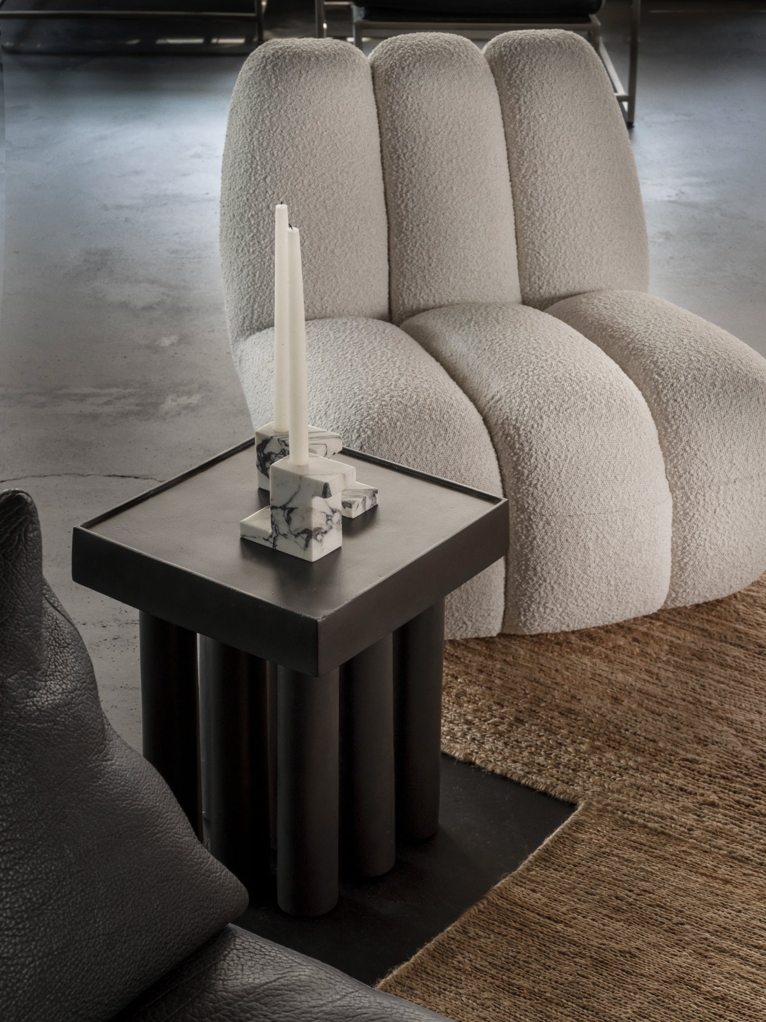 Brick Candle Holder - Calacatta by 101 CPH - THAT COOL LIVING