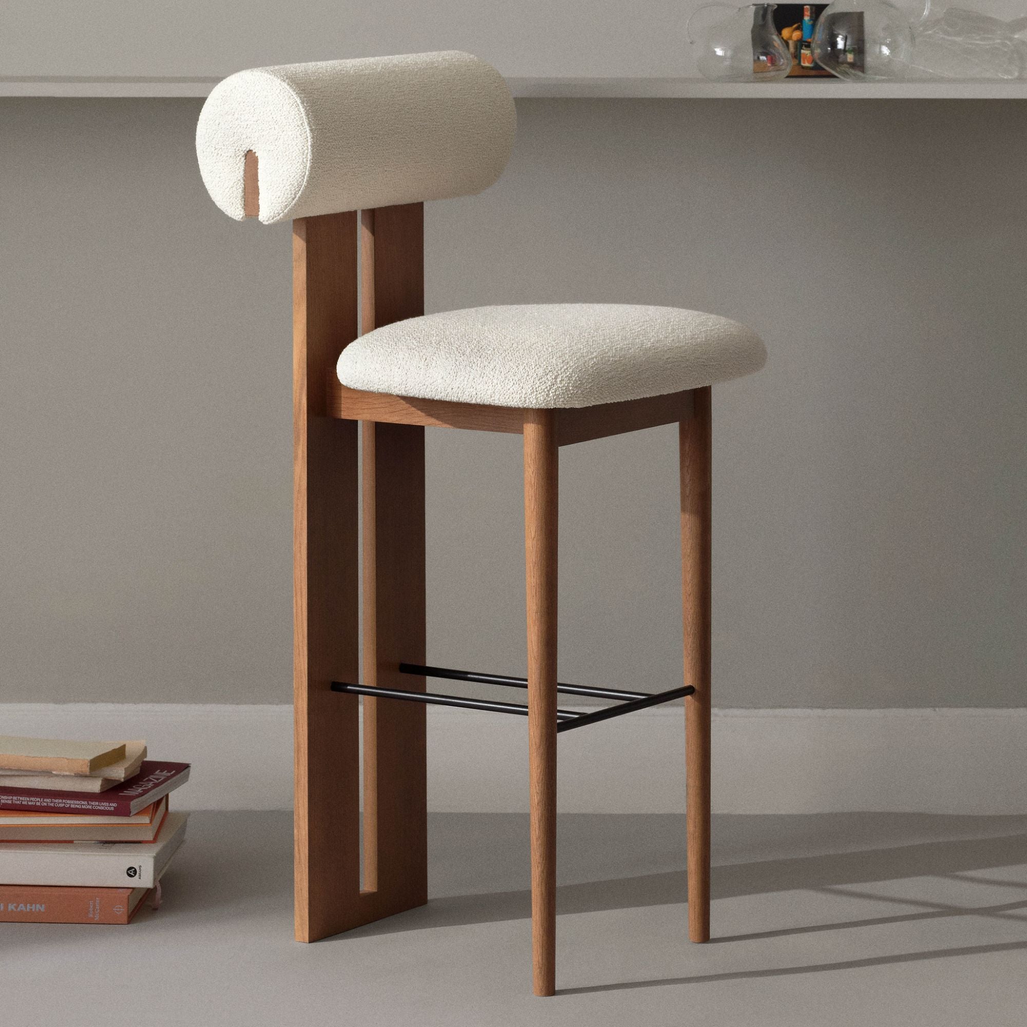 Hippo Bar Chair - Leather - THAT COOL LIVING