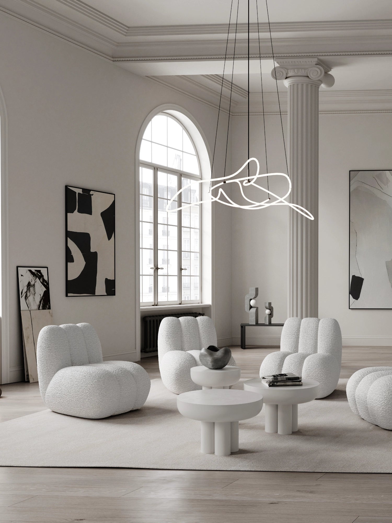 Ghost Chandelier by 101 CPH - THAT COOL LIVING