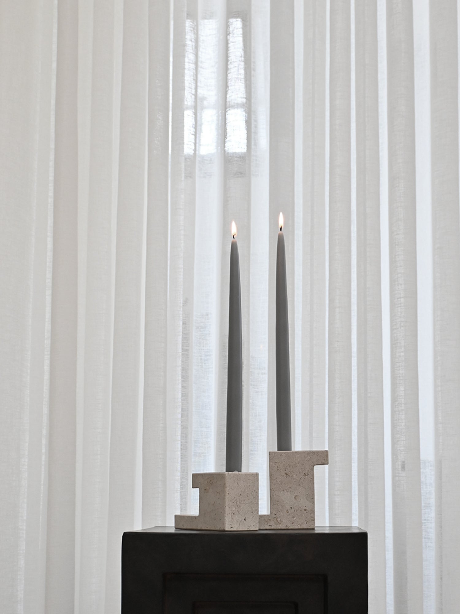 Brick Candle Holder - Calacatta by 101 CPH - THAT COOL LIVING