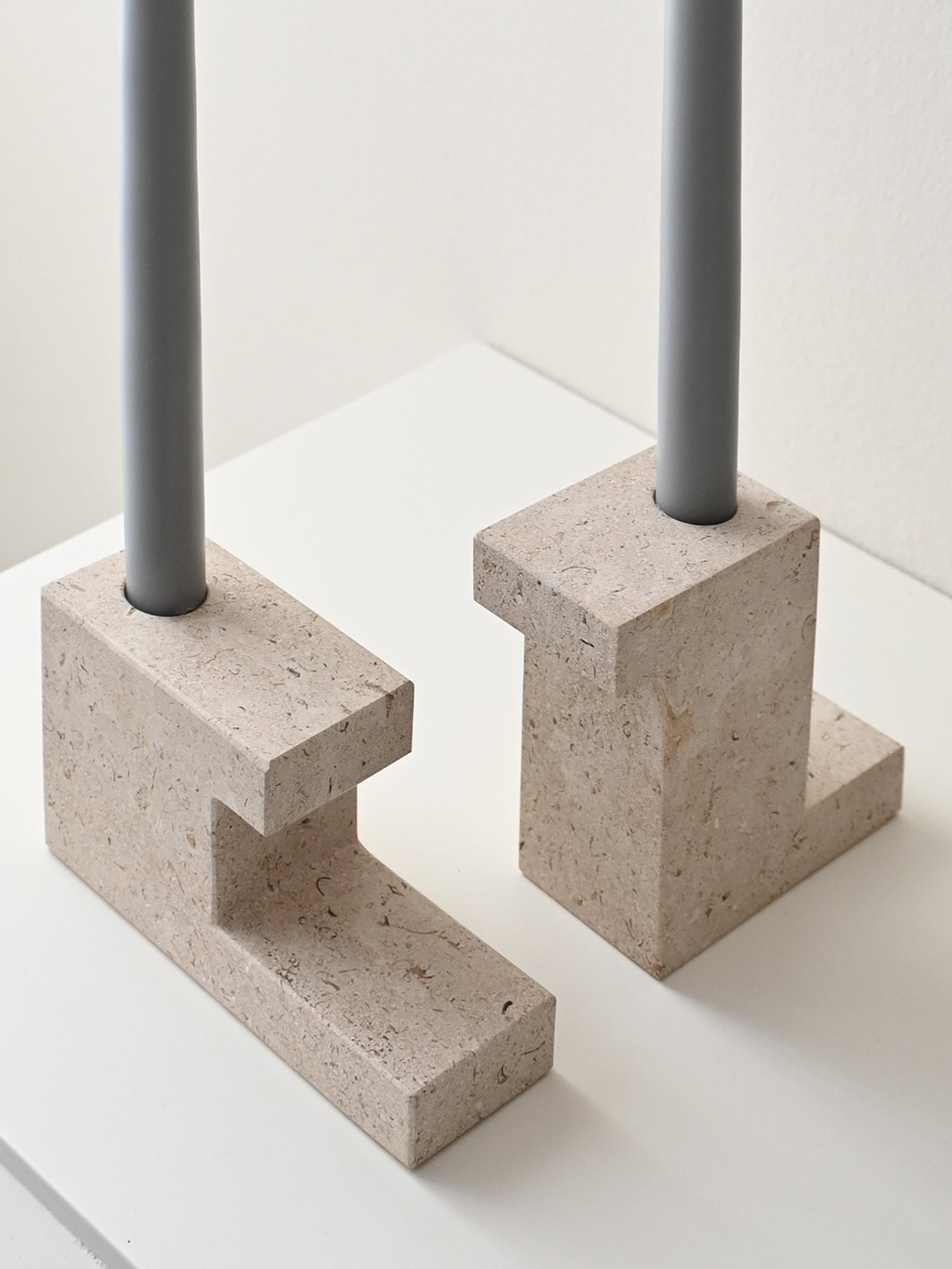 Brick Candle Holder - Calacatta by 101 CPH - THAT COOL LIVING