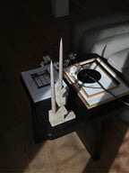 Brick Candle Holder - Calacatta