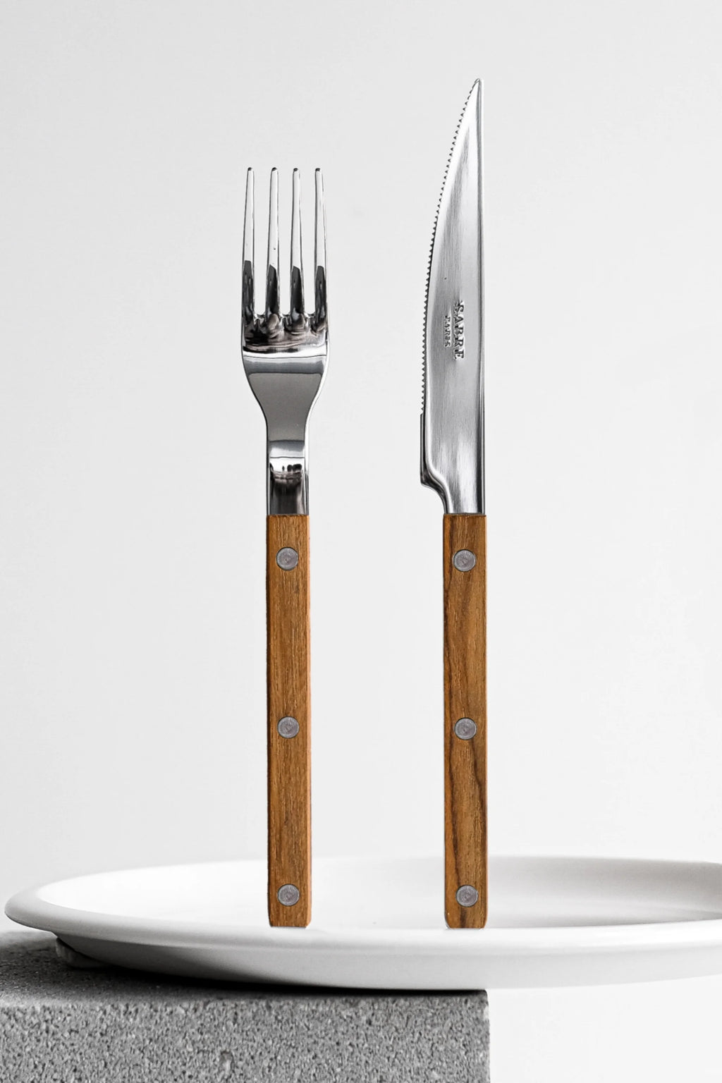 Bistrot Teak 4-Piece Cutlery Flatware Set