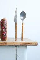 Bistrot Vintage Teak 4-Piece Cutlery Flatware Set
