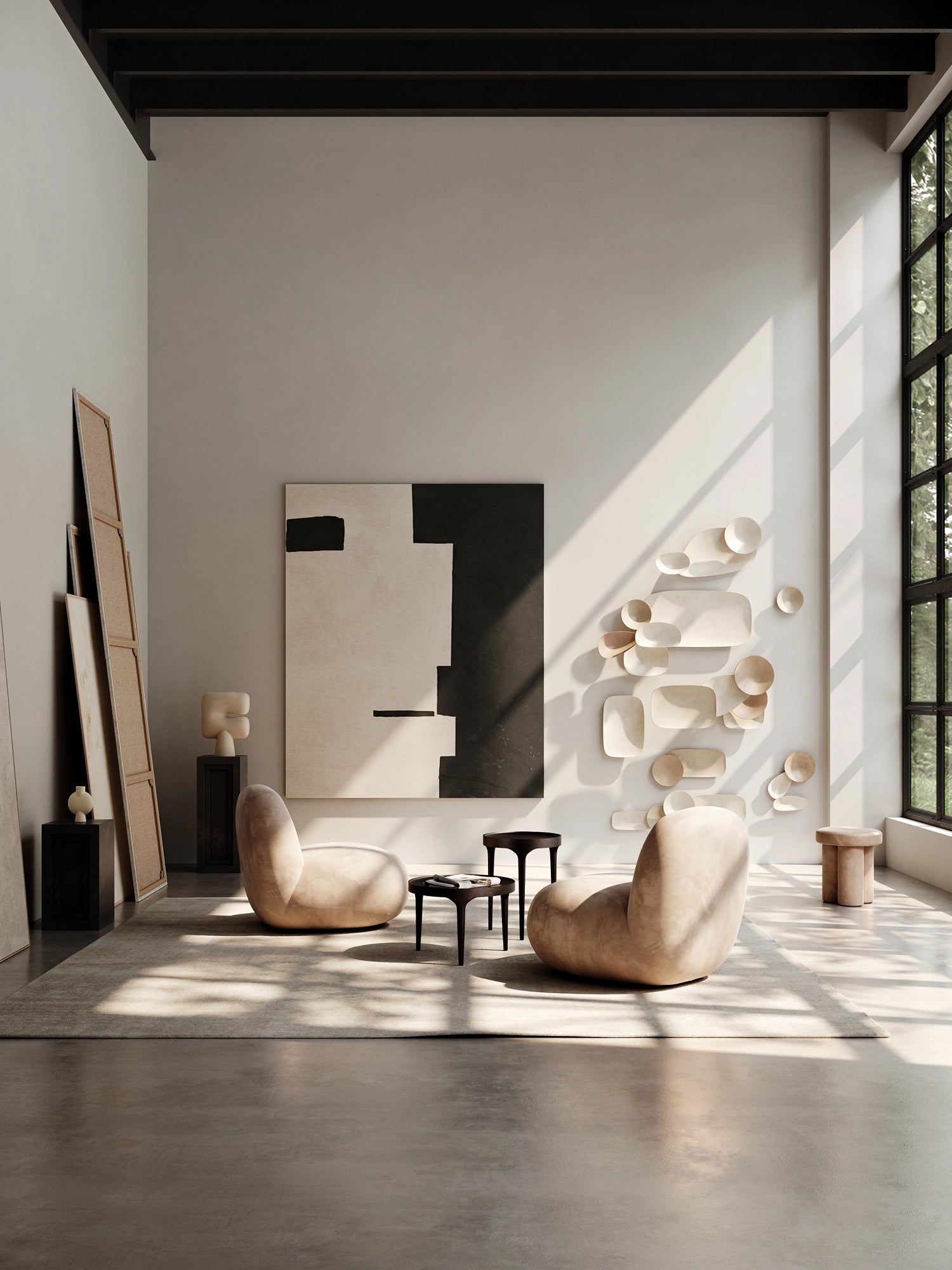 Flat Toe Lounge Chair