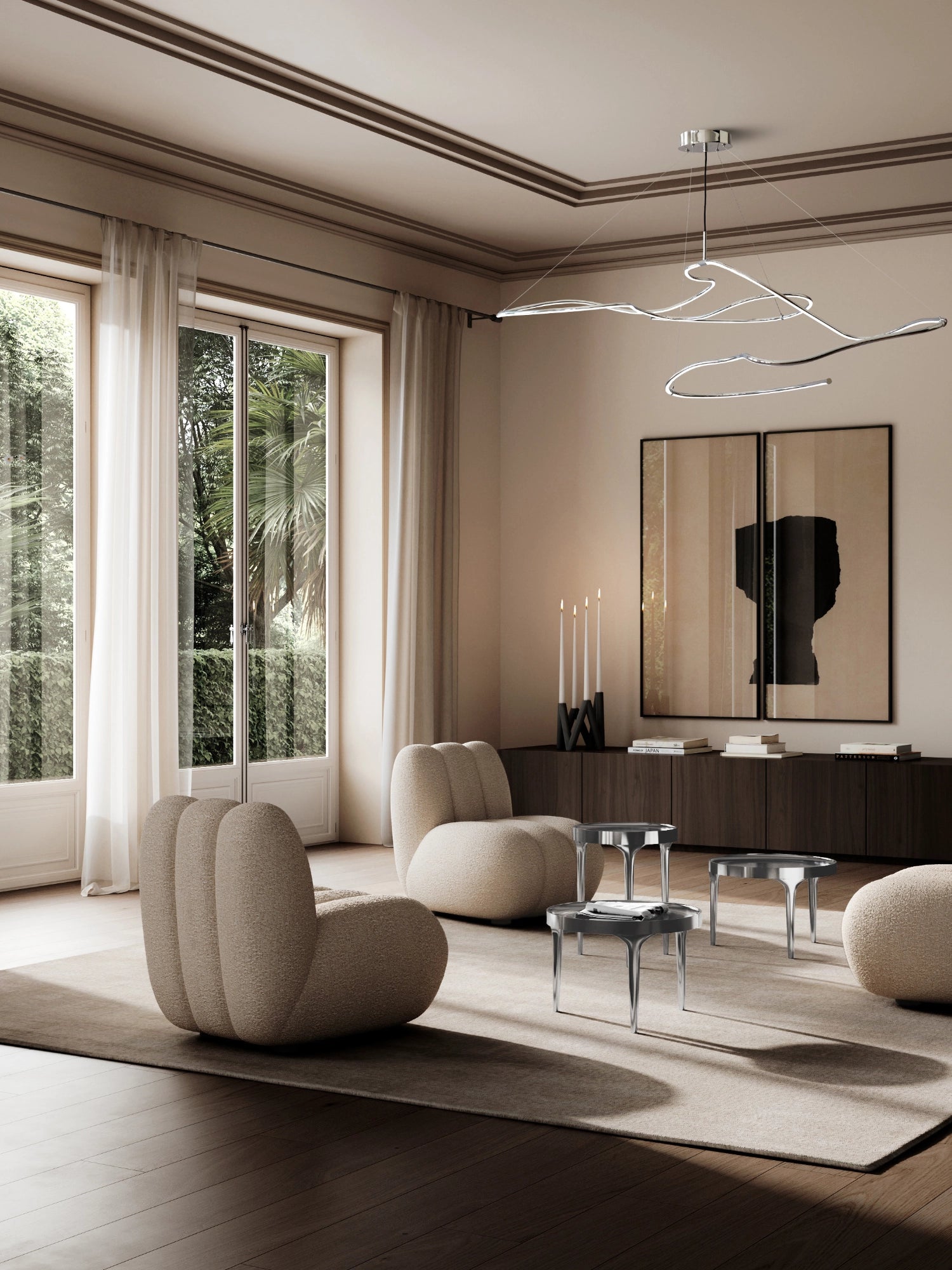 Ghost Chandelier by 101 CPH - THAT COOL LIVING