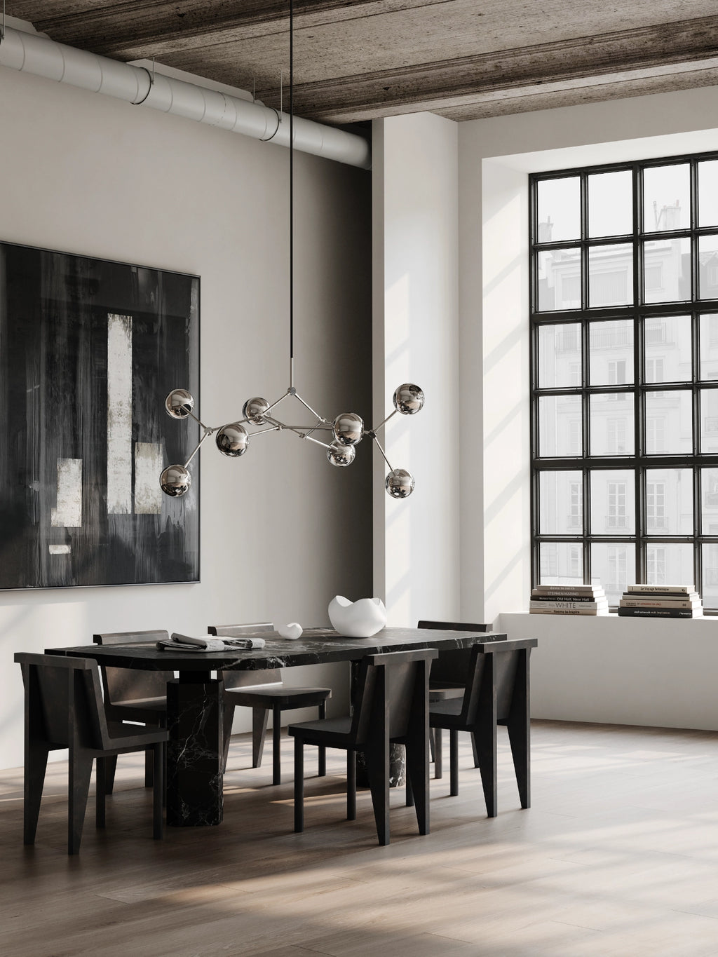 Drop Chandelier Globe