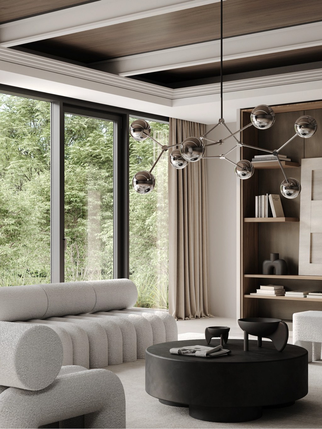 Drop Chandelier Globe