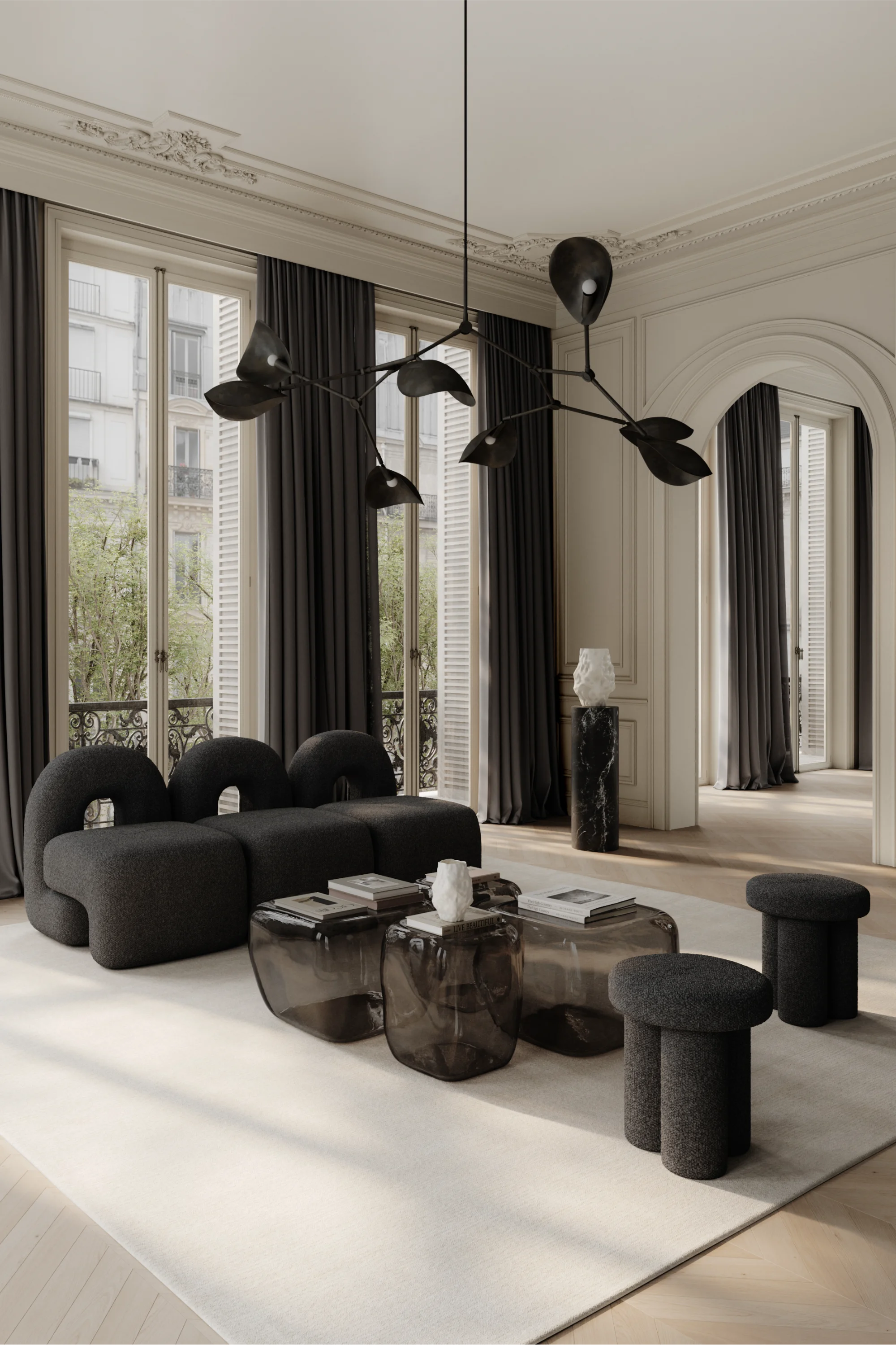 Ishi Coffee Table - Glass by 101 CPH - THAT COOL LIVING