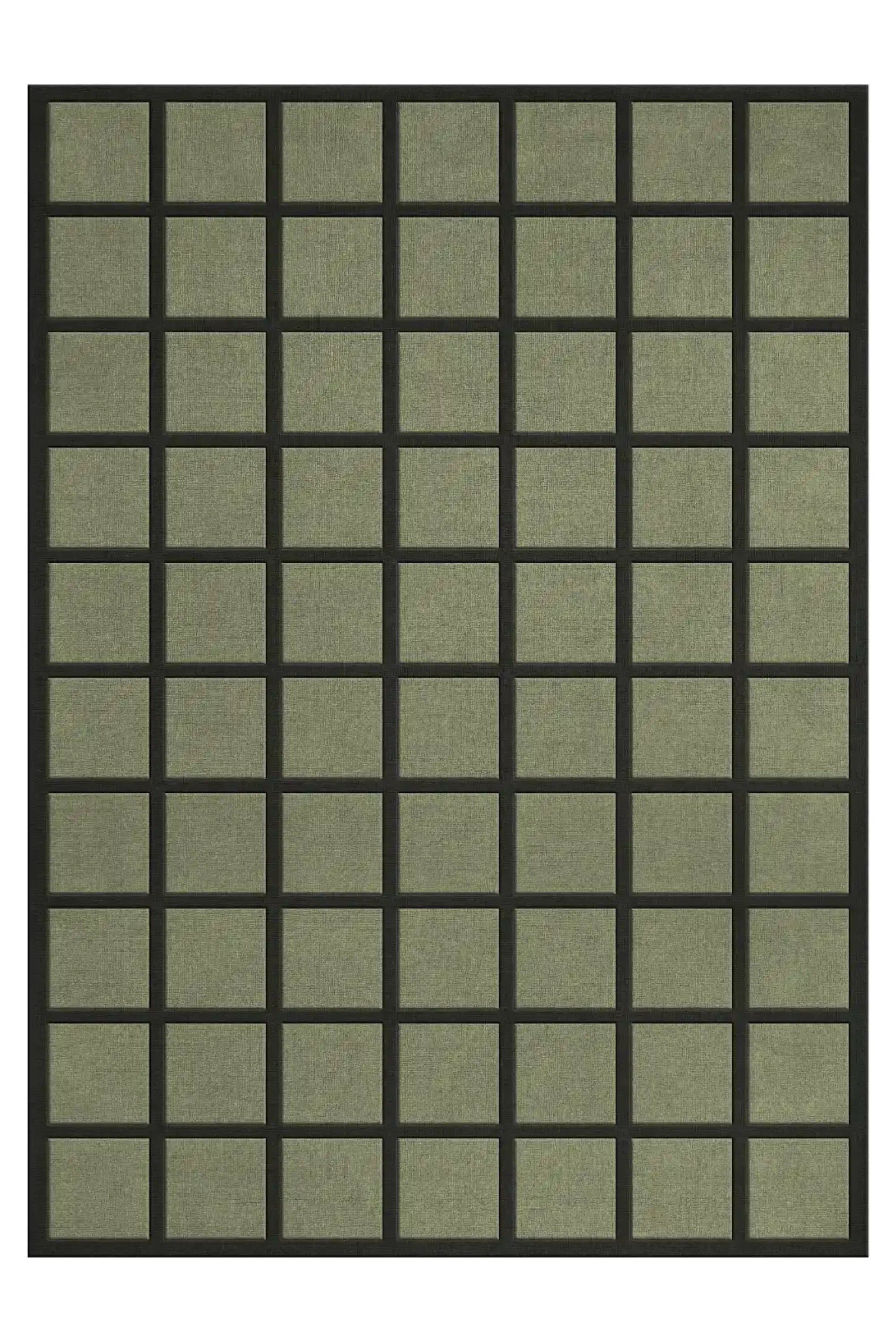 Avenue Checked Wool Rug - THAT COOL LIVING