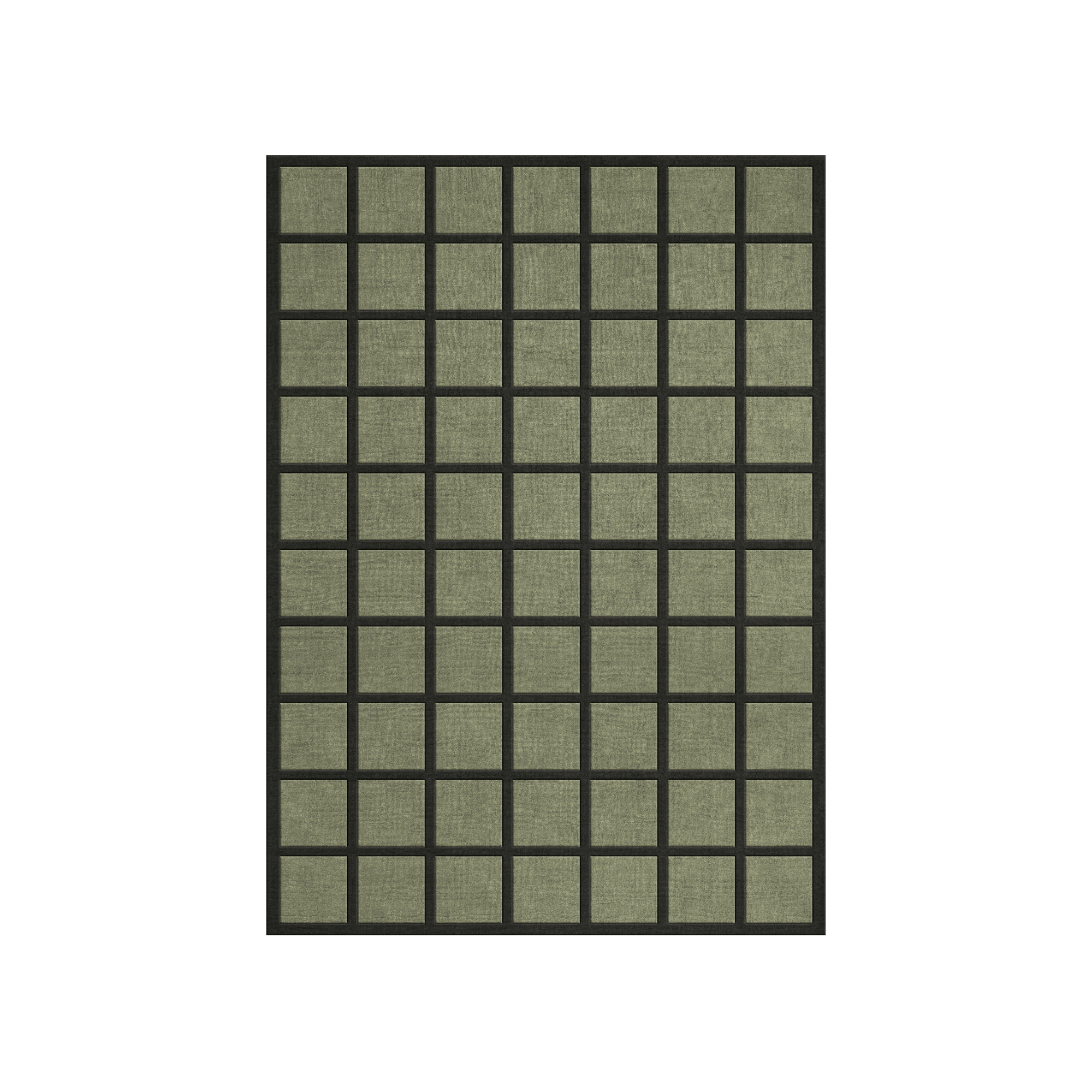 Avenue Checked Wool Rug