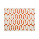 Chic Swirl Throw Blanket in a trendy blush pink with a cozy feel