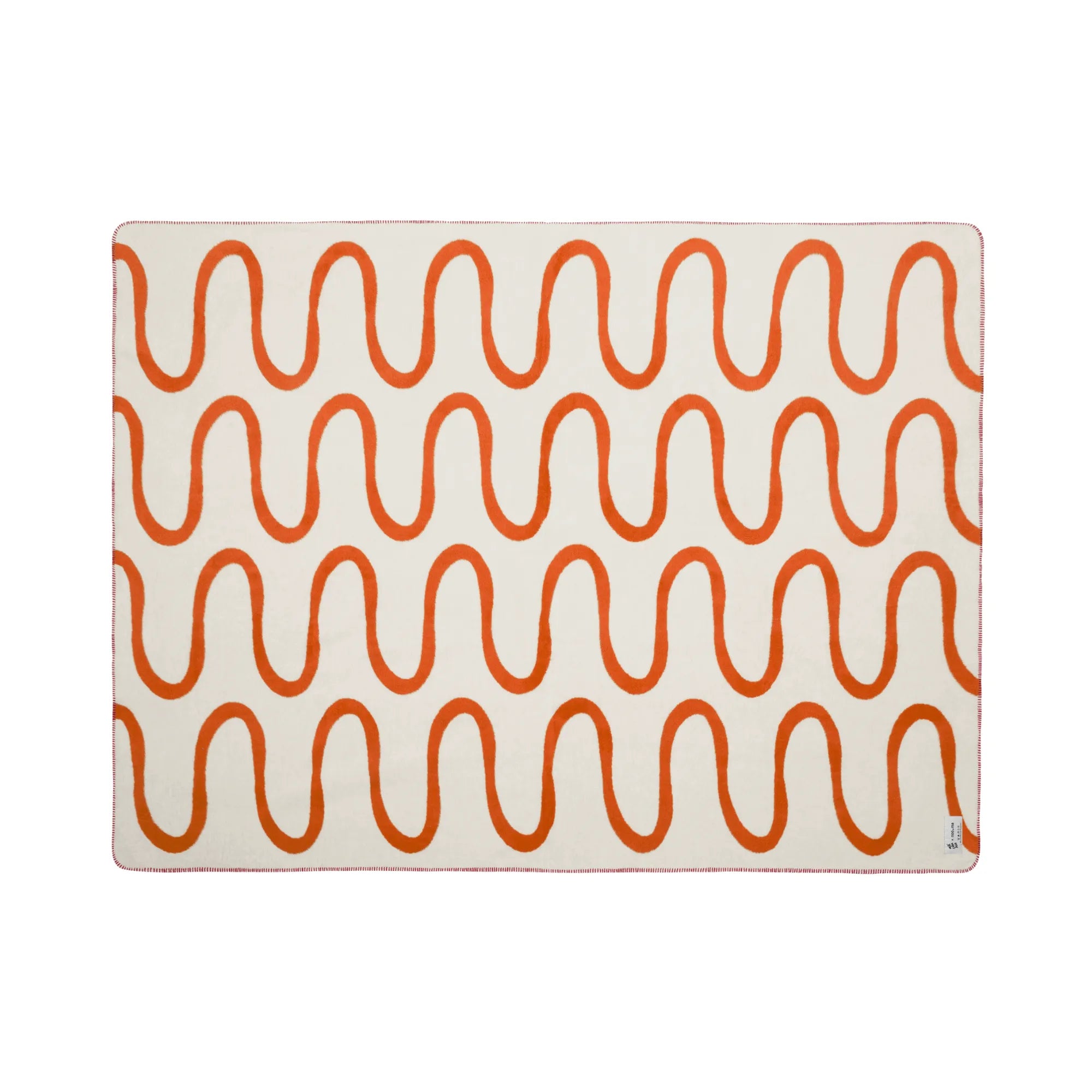Chic Swirl Throw Blanket in a trendy blush pink with a cozy feel