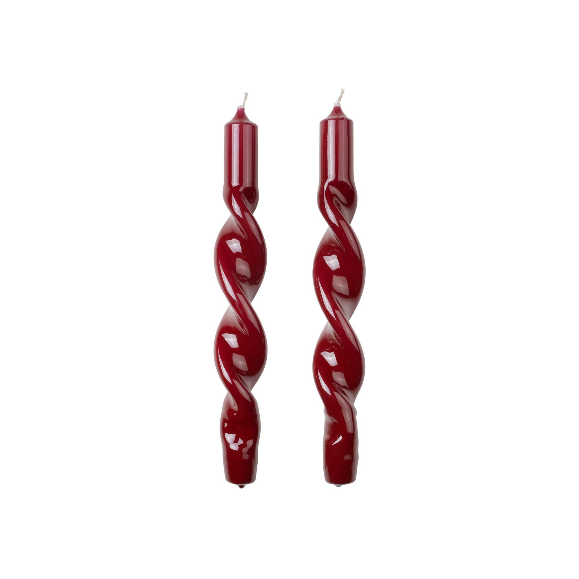 Twist Taper Candle - Set of 2