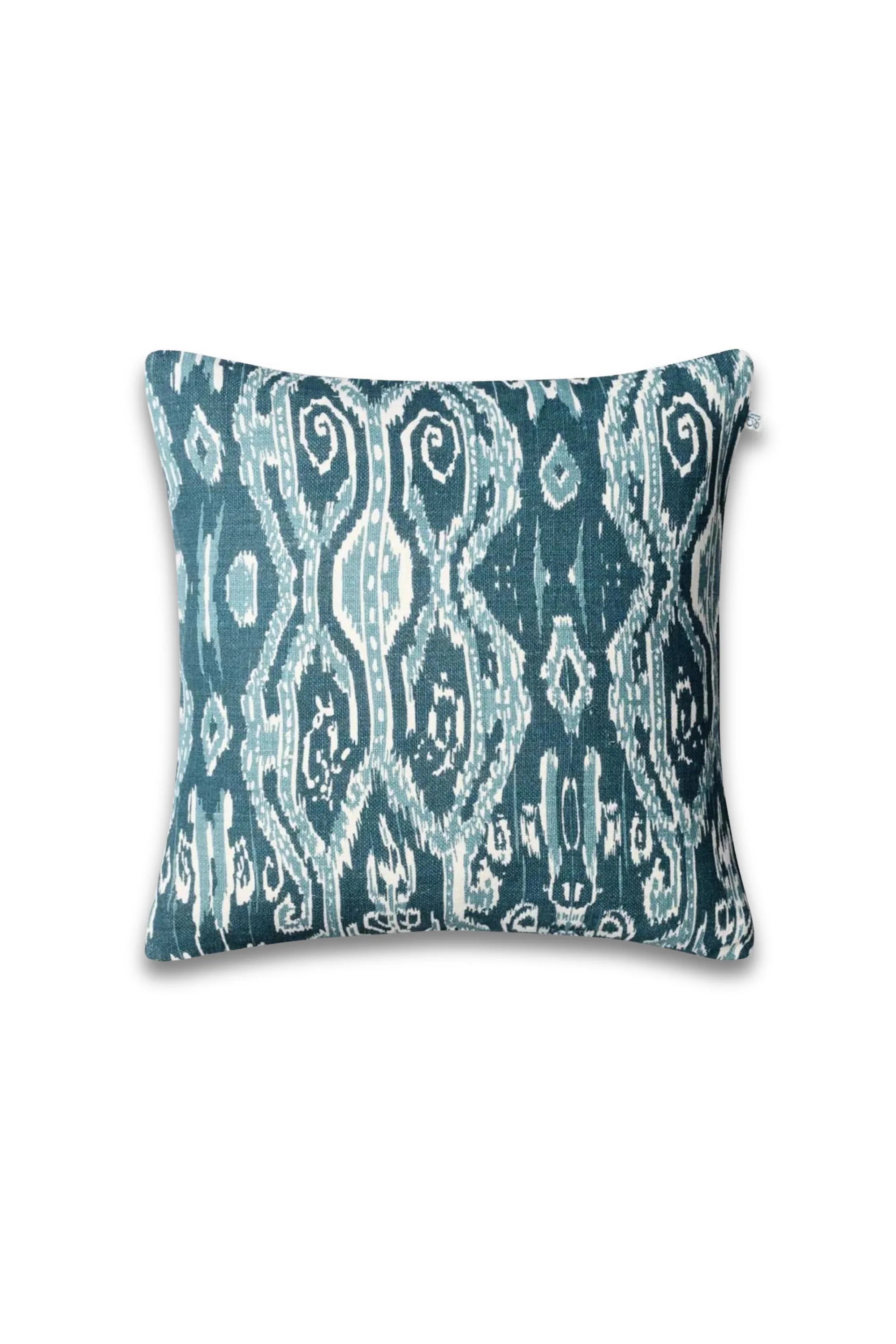 Ikat Madras Throw Pillow