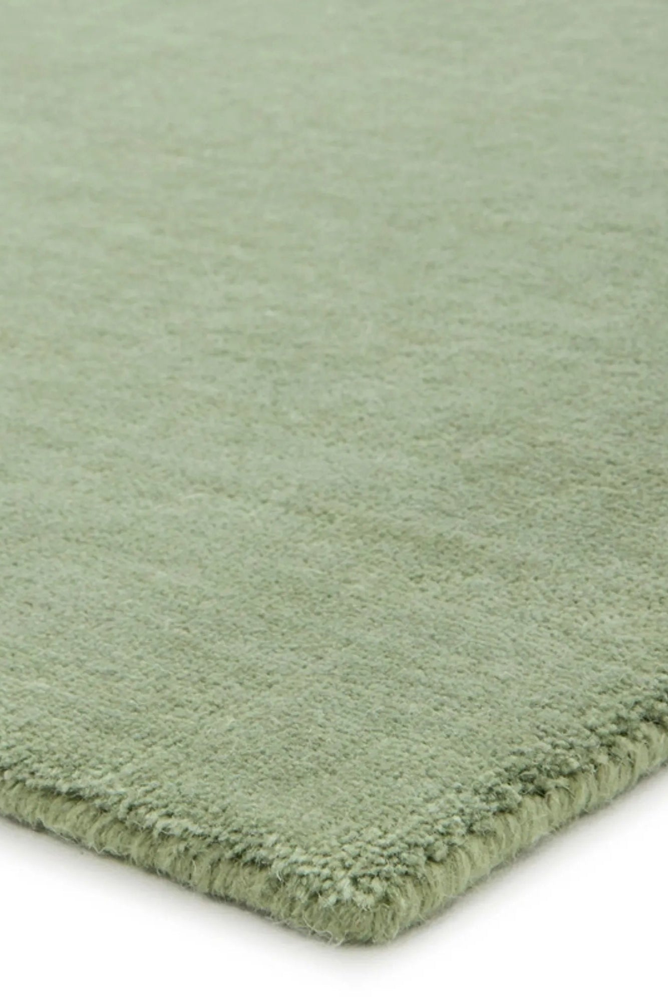 Handwoven Sana Wool Rug in Ivory and Gray with Geometric Pattern