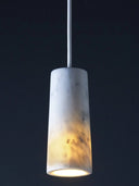 Single Core Pendant - Carrara Marble