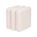 Handcrafted Radd Pouf in natural jute, perfect for versatile seating and stylish decor