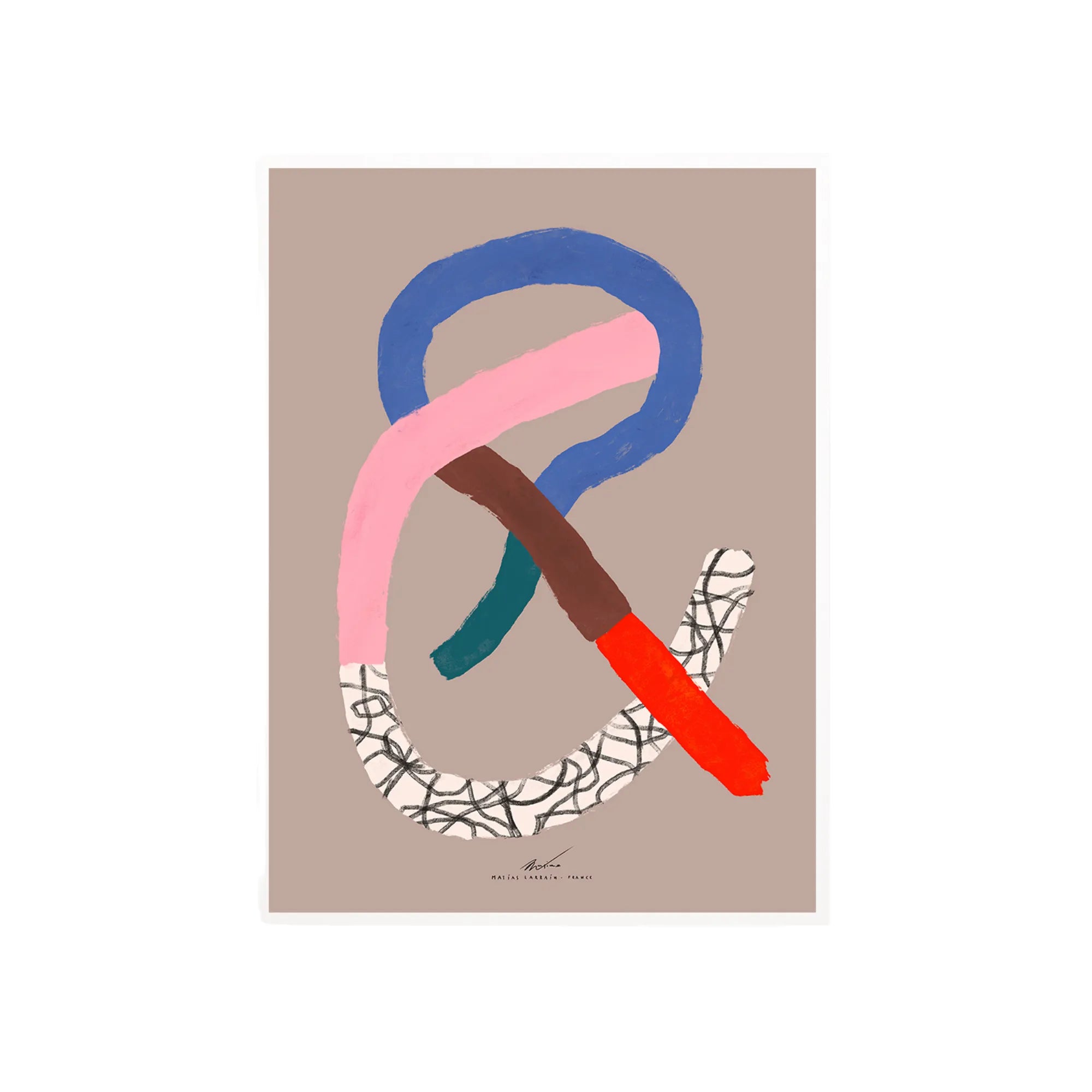 Innovative typographic illustration with diverse styles and visual effects